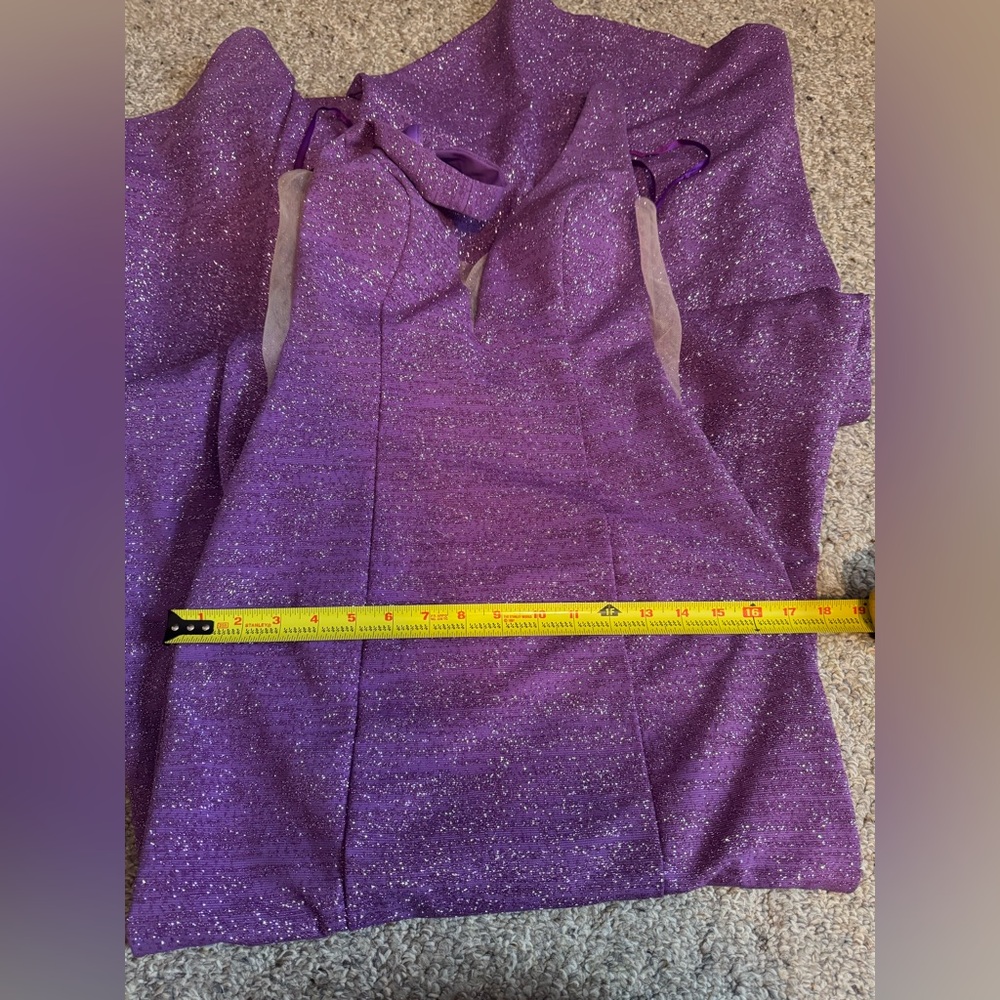 Purple Jovani Dress - Picture 10 of 12